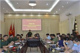 Ban chỉ đạo diễn tập Quân khu: Kiểm tra công tác chuẩn bị diễn tập khu vực phòng thủ tỉnh Bắc Kạn